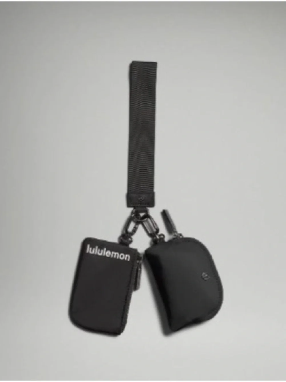 Lululemon dual pouch wristlet Black - Picture 1 of 3